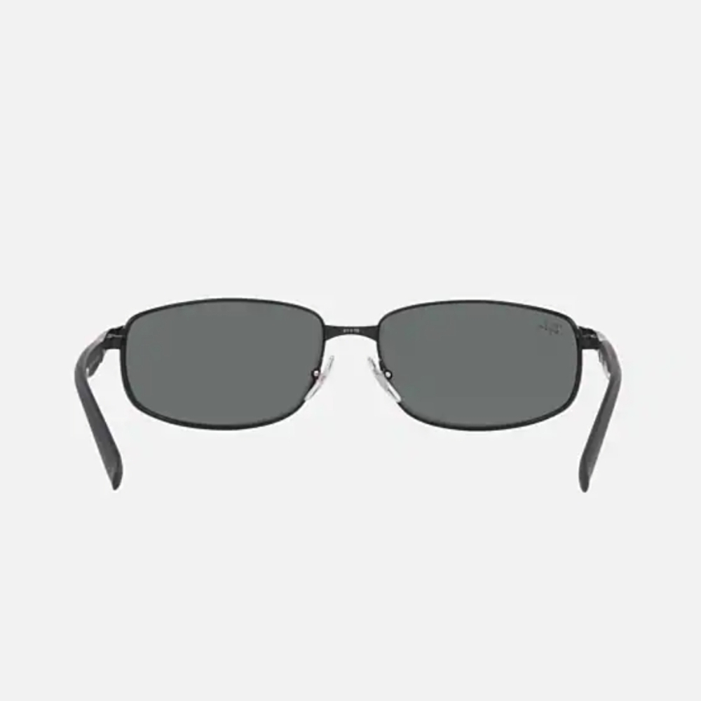 Mens Ray-Ban RB3269 Sunglasses in Matte Black - Picture 3 of 7